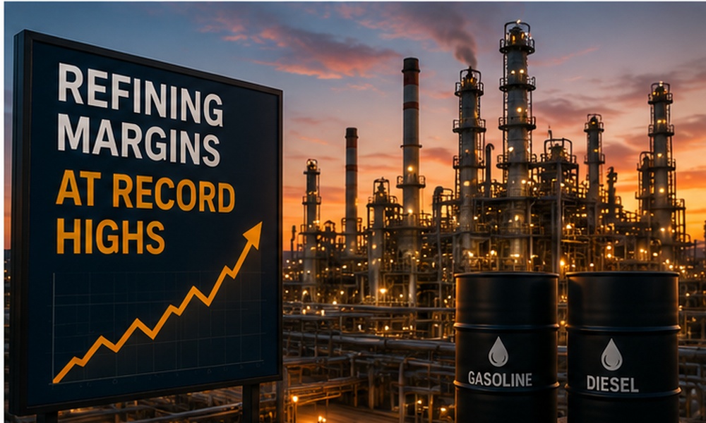 Нефтепереработчики получают рекордные маржи