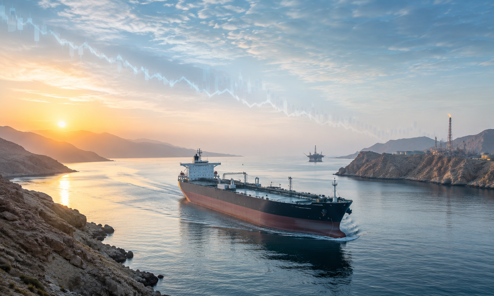 Нефть снизилась на прогрессе переговоров по Ормузу