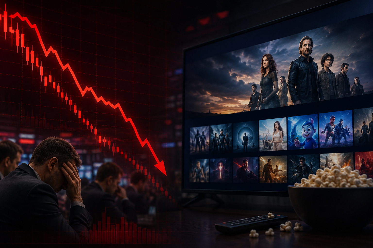 Акции Netflix обвалились после слабого прогноза