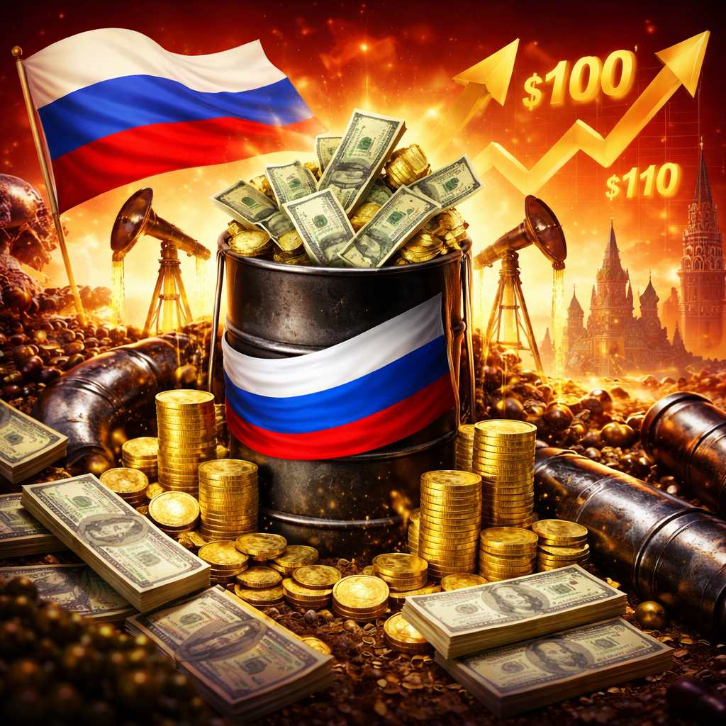 Россия увеличила доходы от нефти до максимума за четыре года, сообщает Bloomberg.